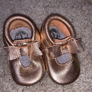 Freshly Picked Rose Gold Mini Sole Mocs 3